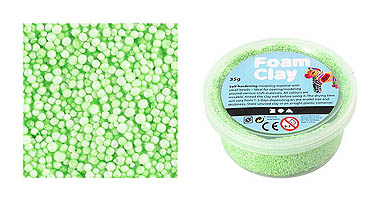 Foam Clay 35g neongrün (LF 11/23)